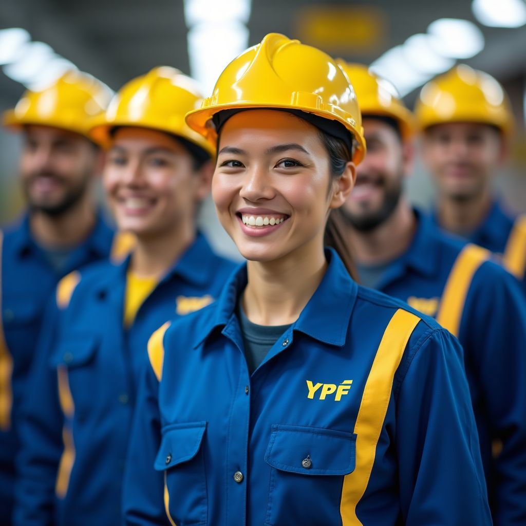 Trabajadores YPF