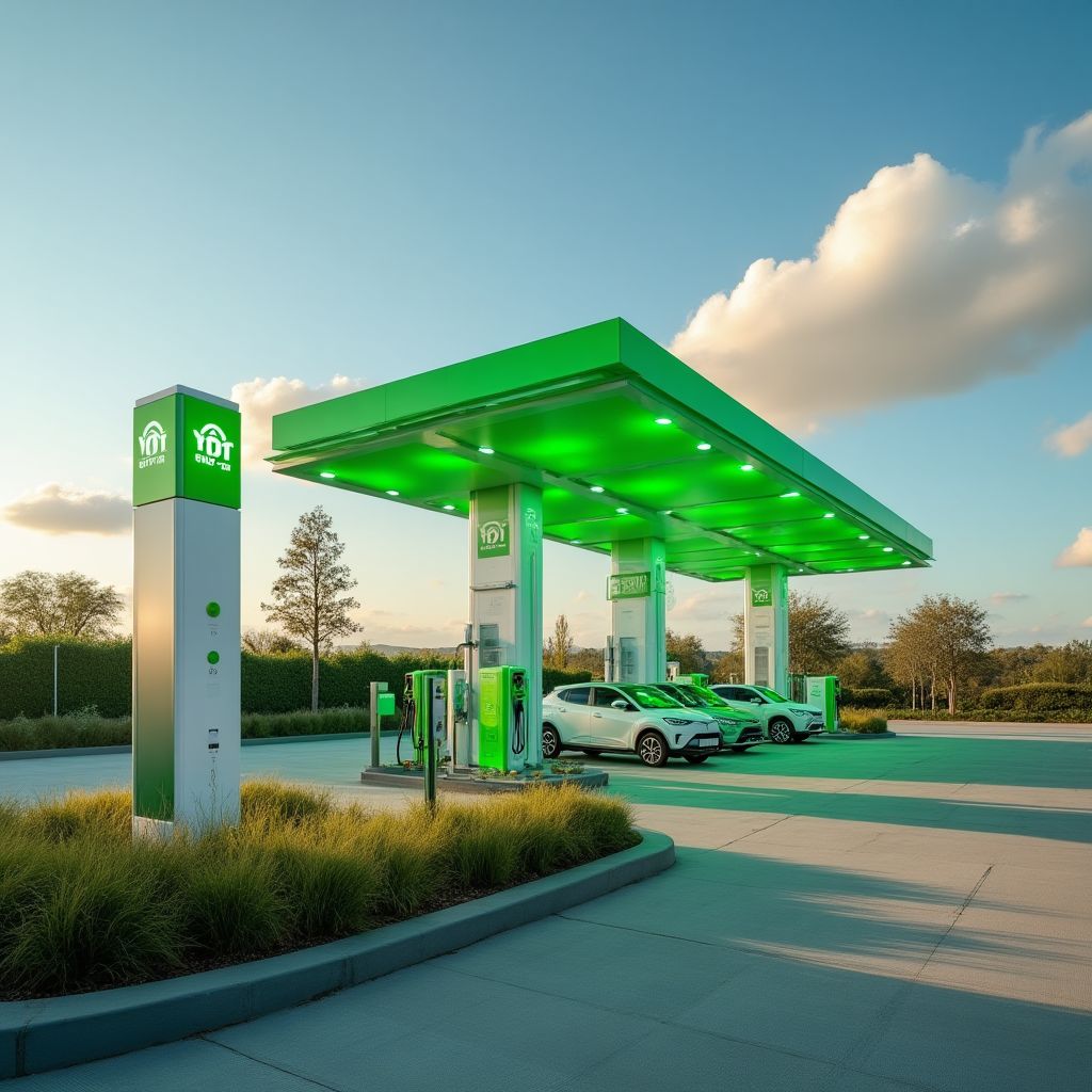 Estación de carga para vehículos eléctricos