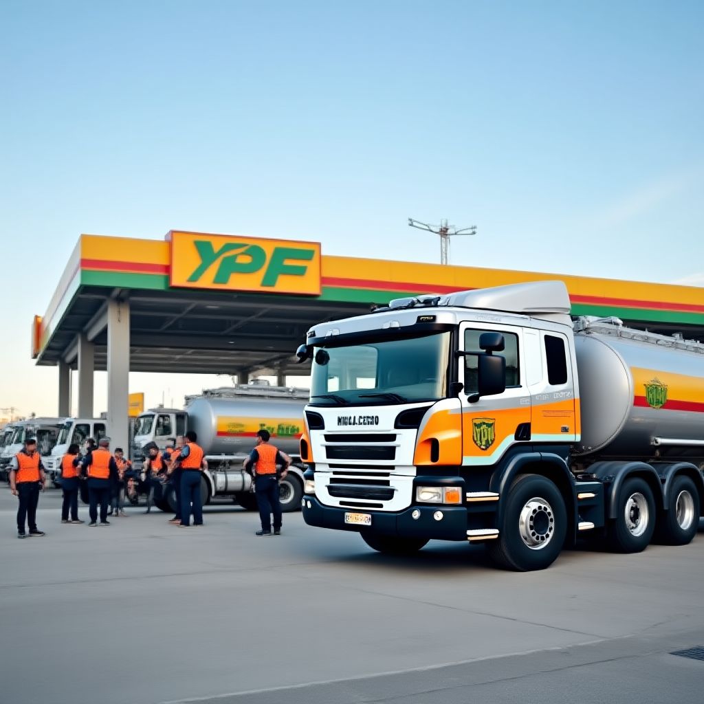 Operaciones logísticas de YPF